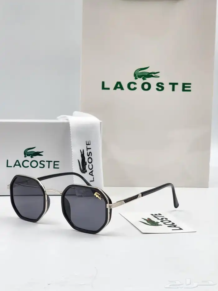 نظارات لاكوست مع جميع الملحقات 85ريال 10
