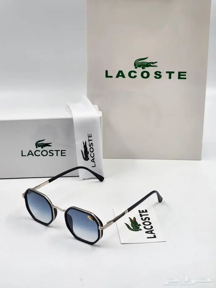 نظارات لاكوست مع جميع الملحقات 85ريال 12