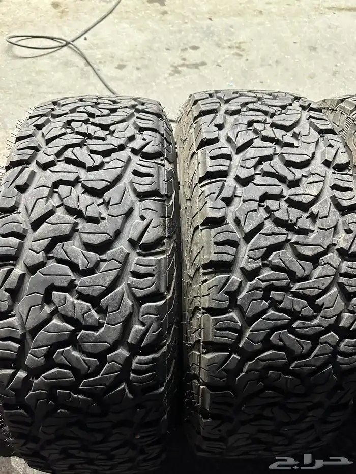 جنوط برايد 5 مسمار مع كفرات نص حجري مقاس 17 جيب 9