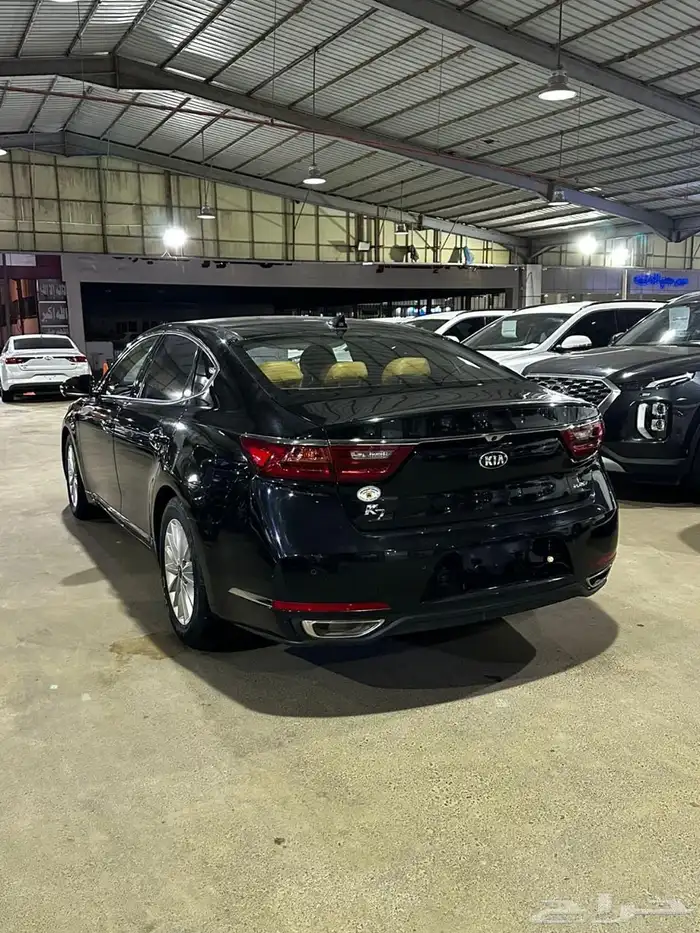 كيا كادينزا اسود 2019 ديزل بطاقة جمركية وارد كوريا 4