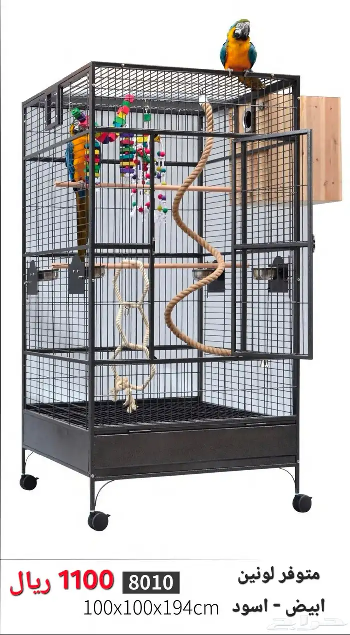 اقفاص جميع الطيور عالية الجودة 19