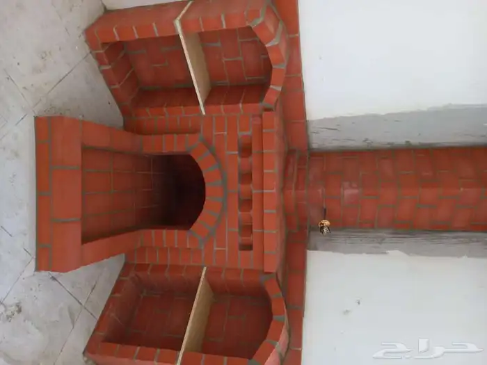 بيوت شعر مشب نار مشب رخام قرميد جمالون تلبيس قماش 1