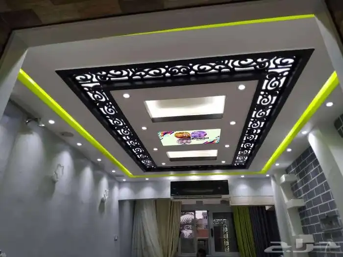 جبس بورد شاشات سبغ ديكورات 8