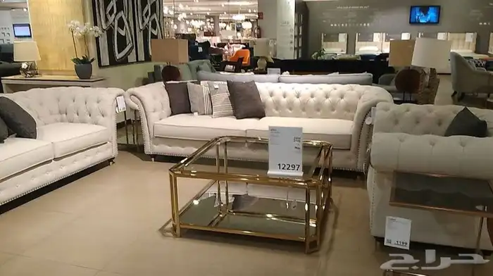 لايفوتك هالعرض اكثر من 70 بالميه طقم كنب 7 ل 15مقعد هوم سنتر 0