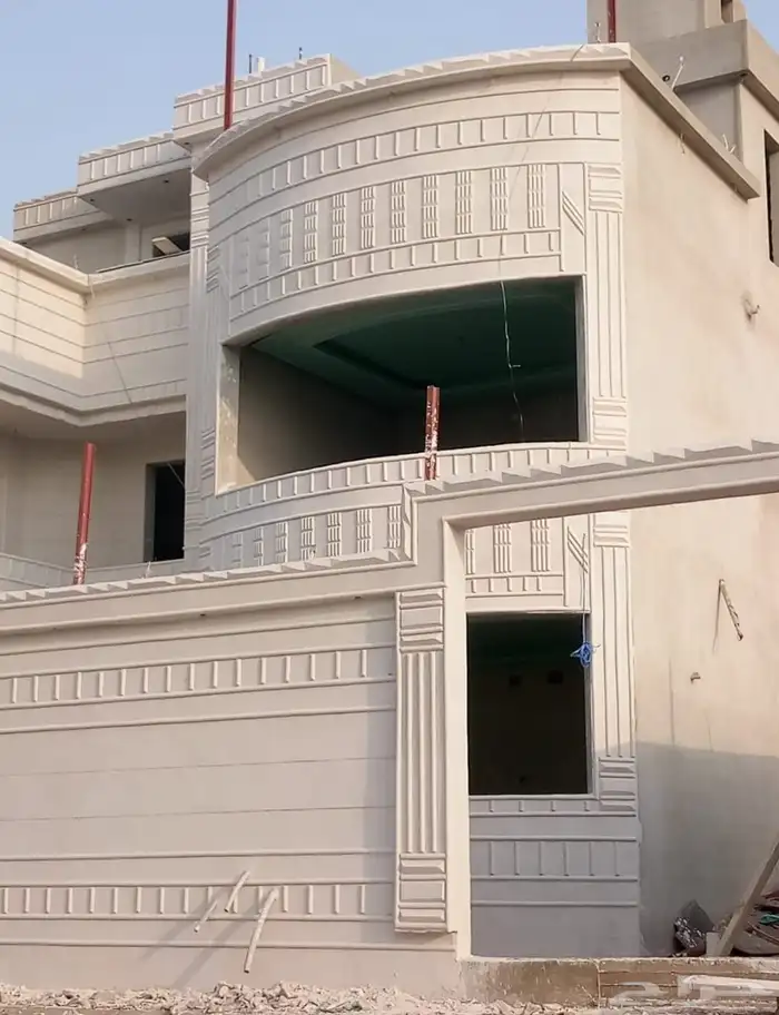 لياسه ملونه بديل الحجر ديكورات خارجيه لياسة ملونة واجهات 18