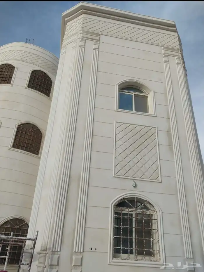 لياسه ملونه بديل الحجر ديكورات خارجيه لياسة ملونة واجهات 19