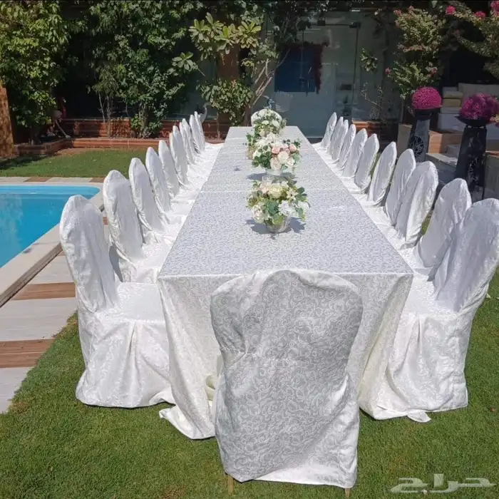 تأجير جلسات خارجيه تأجير طاولات كراسي تنسيق طاولات خيام فرش 2