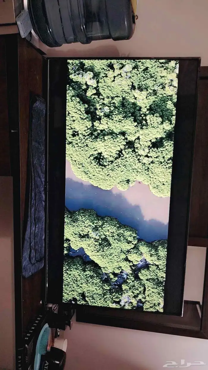 شاشة 65 بوصه كبيرة استخدام قليل لم تدخل صيانة 1