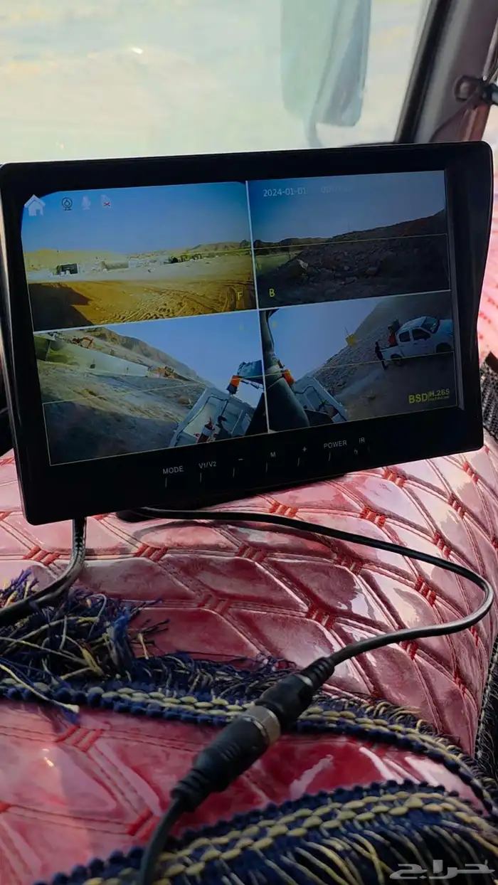 كاميرات 360  للمعدات والشاحنات   شاشة عرض 0