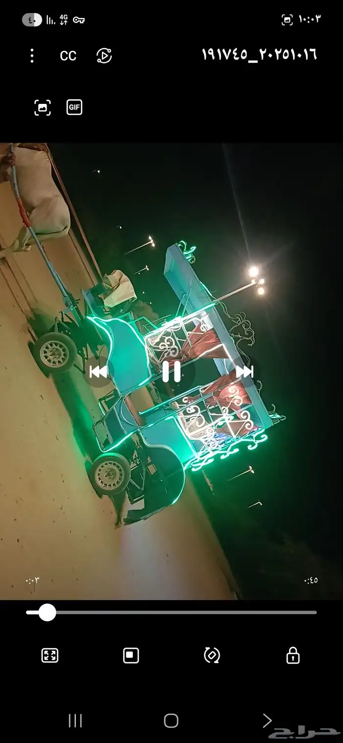 حنطور للبيع مع كامل ملحقاته 0