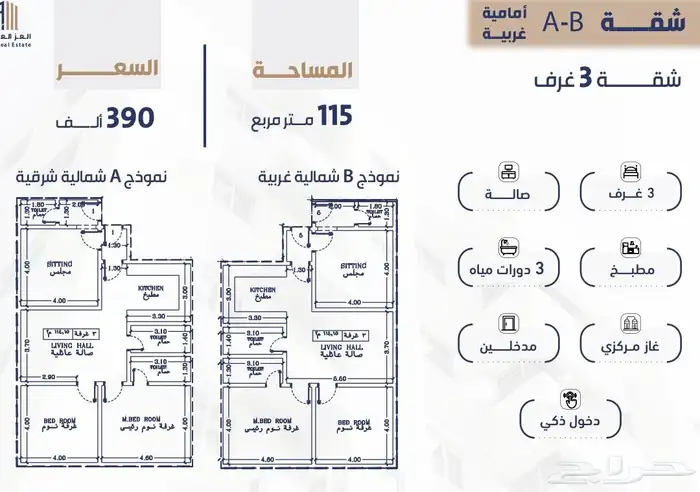 استديوهات درب الحرمين تبدا من 185 ومحلات تجاريه بسعر 690 5