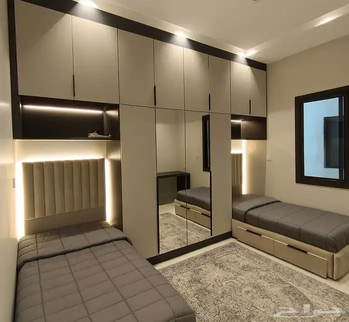 خزائن ودواليب وغرف نوم عصريا 6