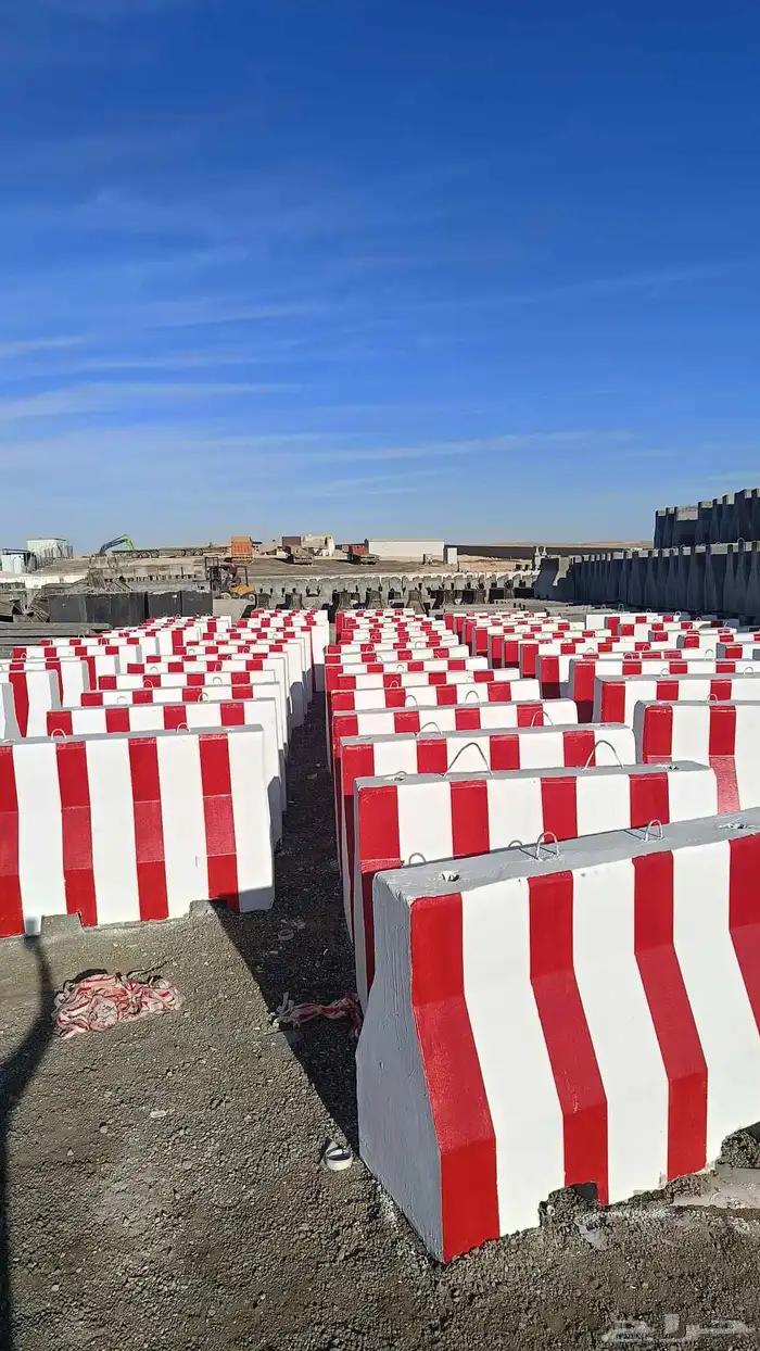 صبيات حواجز خرسانية 5