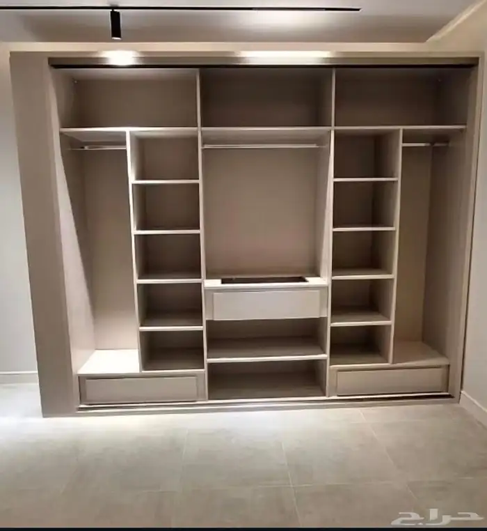 تفصيل غرف ملابس خزائن مبتكره 14