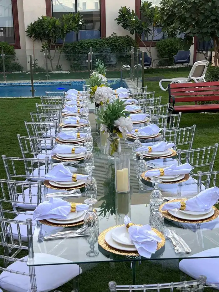 تاجير طاولات وكراسي 0