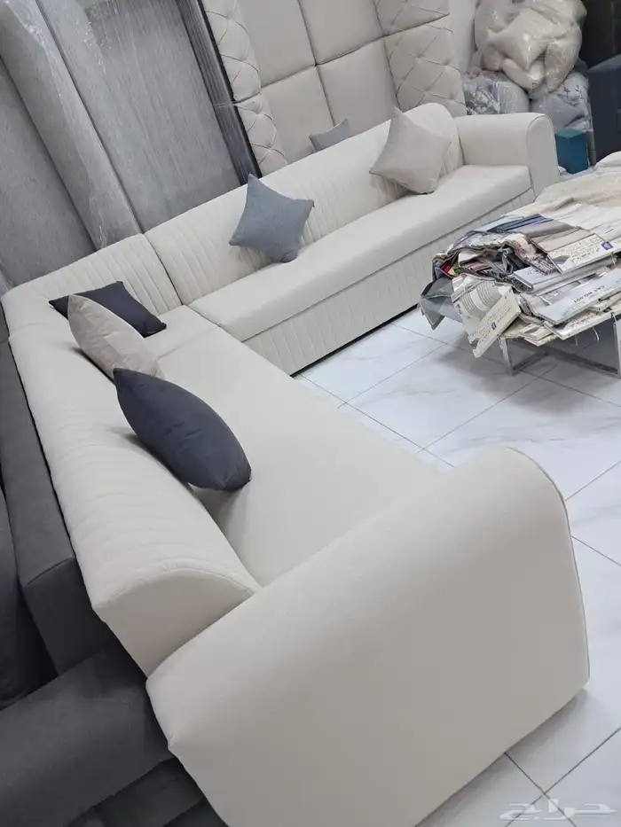 كنب جديد جاهز حرف ال و7نفر 22