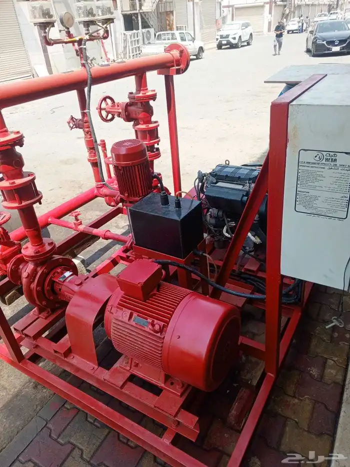 فني مضخات حريق صيانة وتركيب مضخات ورشاشات وصناديق انظار صيان 3