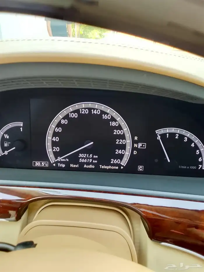 مرسيدس بنز S كلاس جفالي 2011 مخزن ونظيف جداا ماشاءالله 9