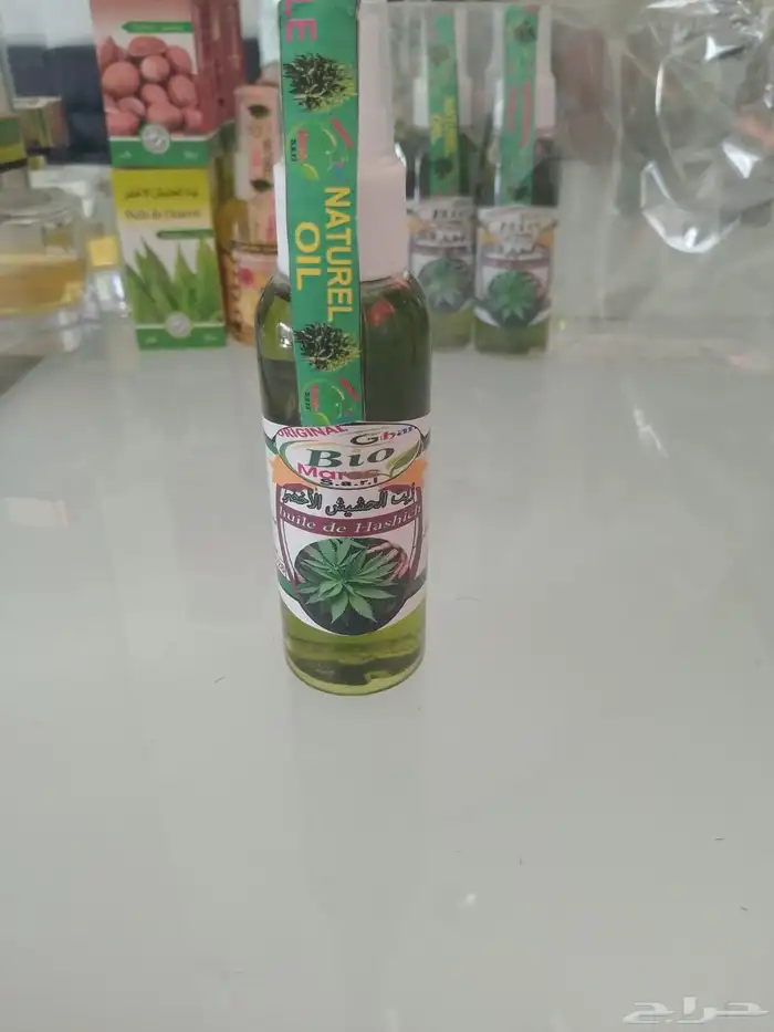 زيت حشيش مغربي للشعر 50 ميلي وزيت أركان 30 ميلي 0