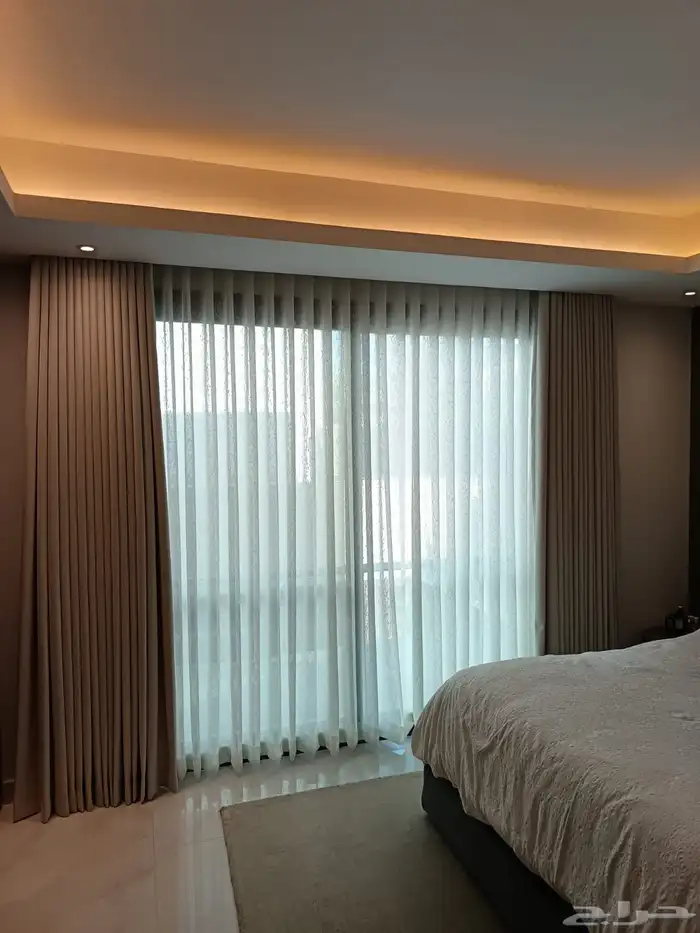 جميع أنواع الستائر يدوي وكهرباء 0