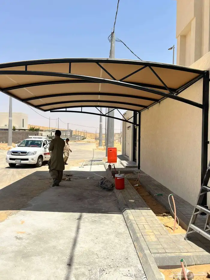 مظلات وسواتر وبيوت الشعر جده وتغيير قماش وفك ونقل 6