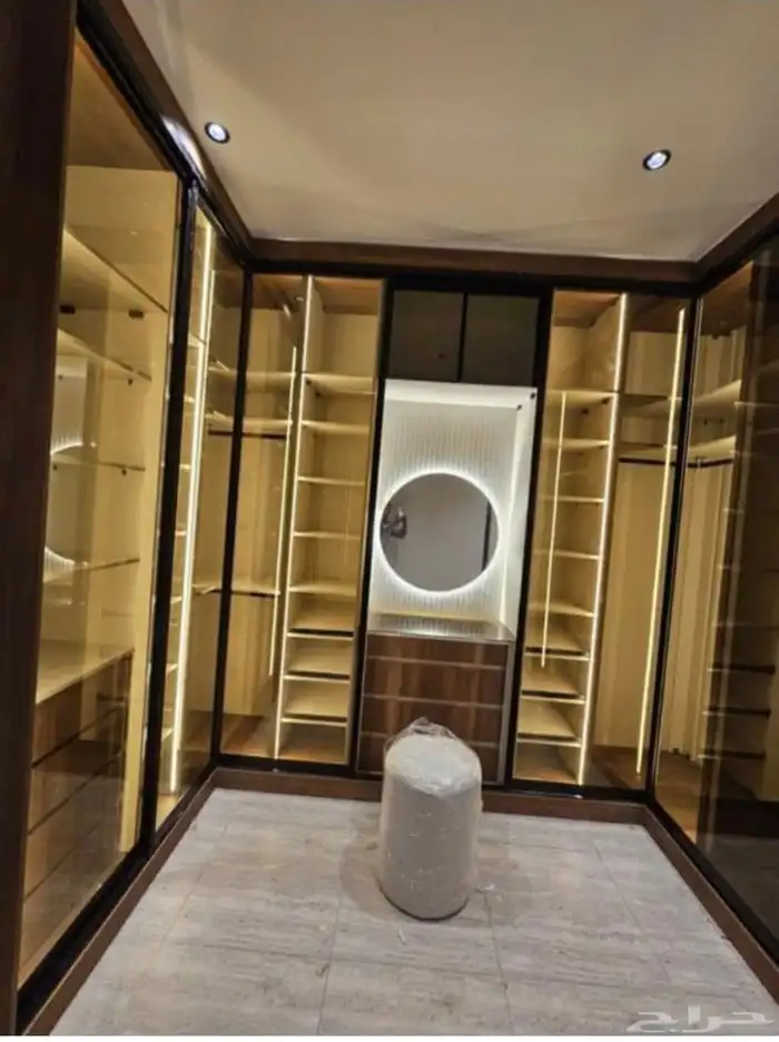 تفصيل غرف ملابس خزائن مبتكره 23