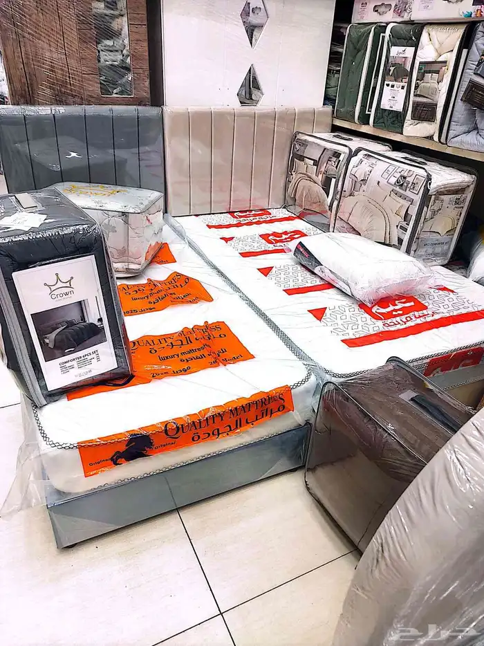 مراتب طبيه وبكسيات وسراير مفروشات جميع انواع 2