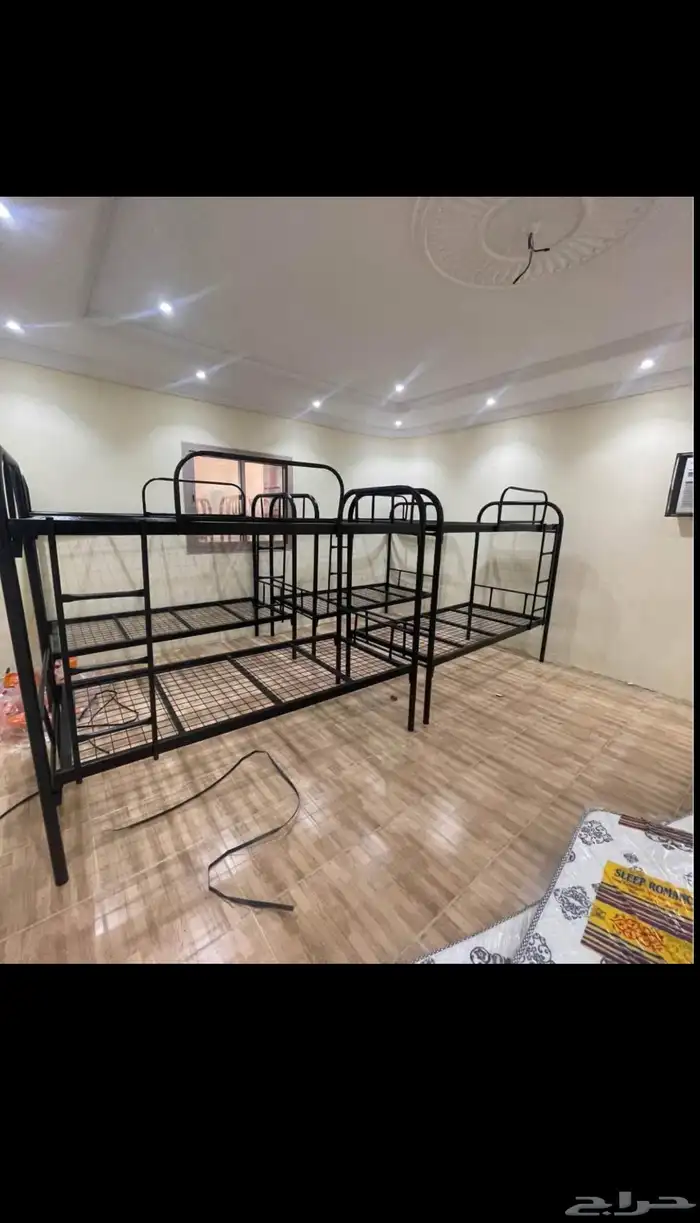سرير حديد نفر السرير دورين. ما مرتبه 3