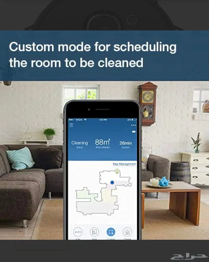مكنسة ذكية روبوتية ECOVACS DEEBOT OZMO920 5