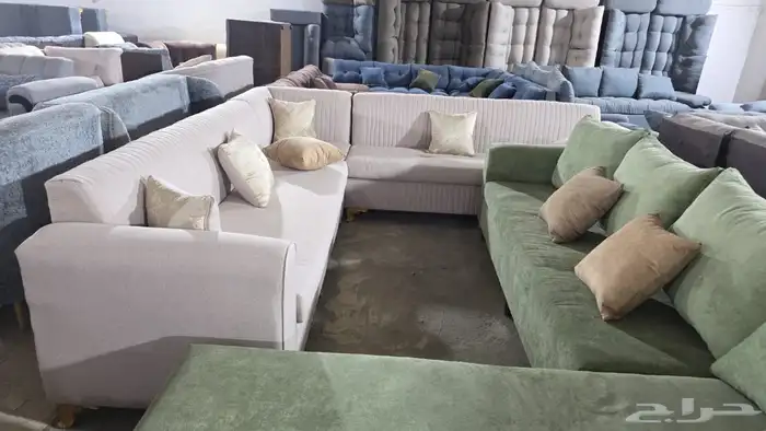 كنب جديد جاهز حرف ال و7نفر 32