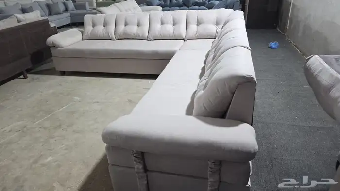 كنب جديد جاهز حرف ال و7نفر 9