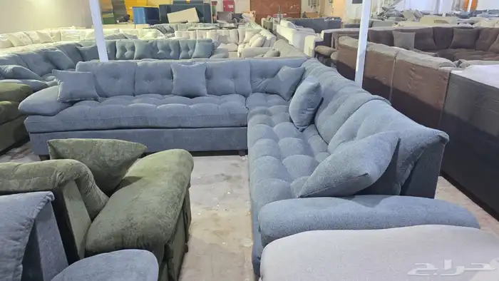 كنب جديد جاهز حرف ال و7نفر 16