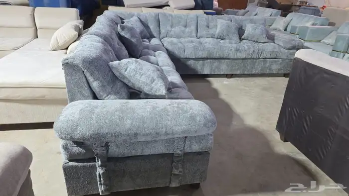 كنب جديد جاهز حرف ال و7نفر 3