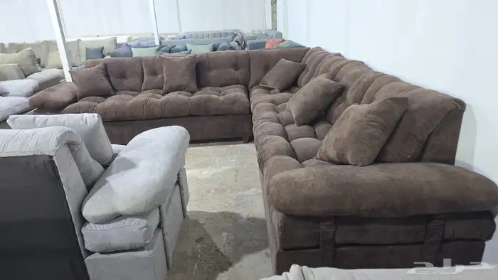 كنب جديد جاهز حرف ال و7نفر 2