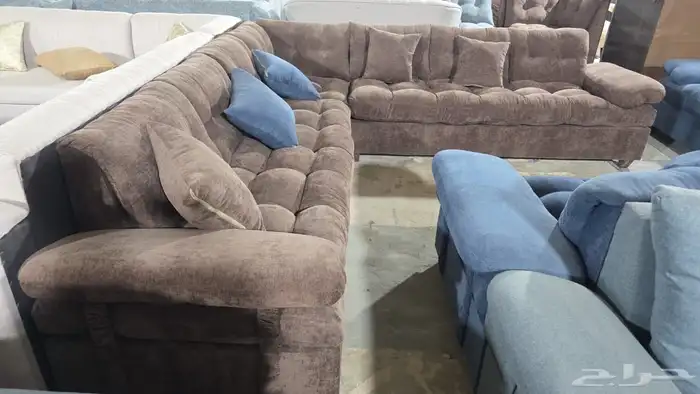 كنب جديد جاهز حرف ال و7نفر 30