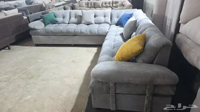 كنب جديد جاهز حرف ال و7نفر 20