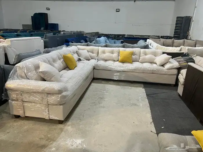 كنب جديد جاهز حرف ال و7نفر 17