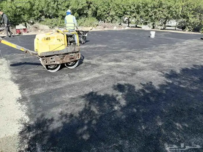 الناصر لعمل اسفلت الطرق وعمل المقشور وعمل الانترلوك 1