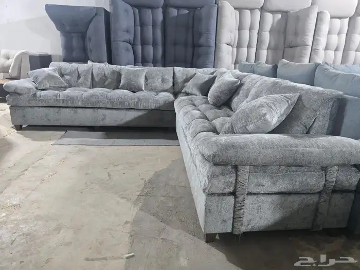 كنب جديد جاهز حرف ال و7نفر 24