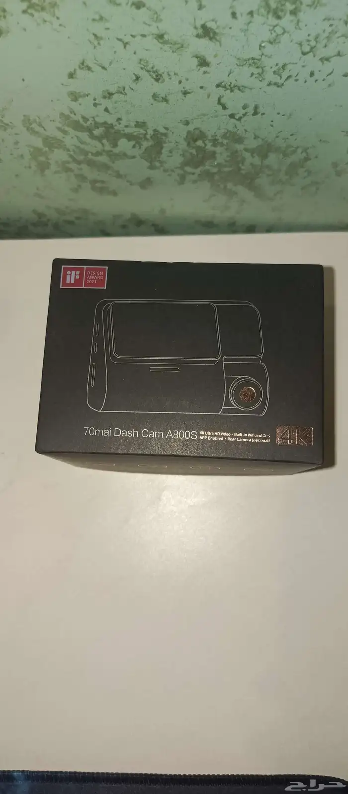 داش كام4k 7omai dash cam a800ss جديده 0