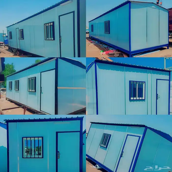 كرفان جديد مقاس 370 12غرفة 3 باب 3 شباك 3 ( 0