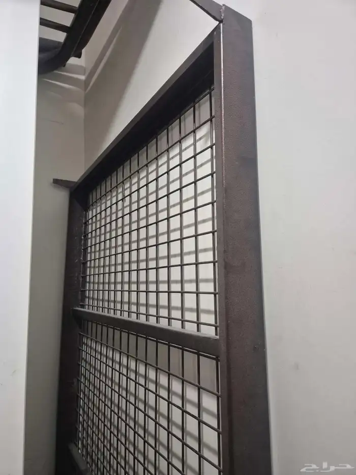 سرير نفر حديد بني وبطانية 6ك مقاس 200 240 سم 4