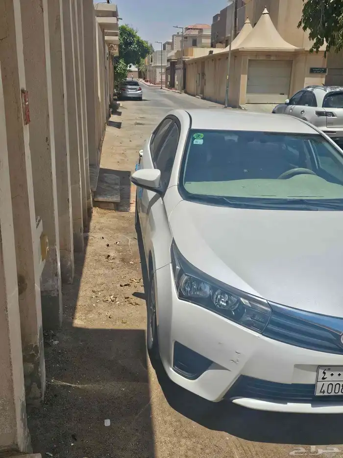 كورولا موديل 15 نص نظيفة جدا بودي وكالة 2