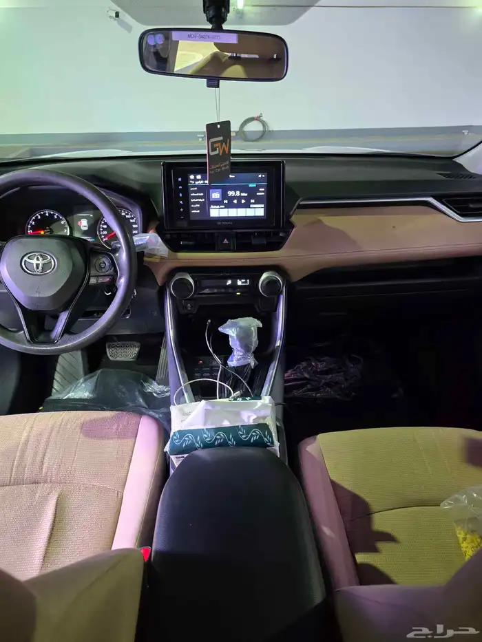 تويوتا رافور دبل موديل 2021 وكاله من الصدام للصدام 6