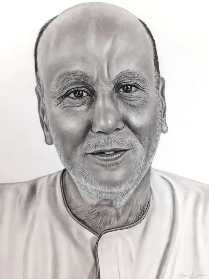 رسم بورتريه فحم 2