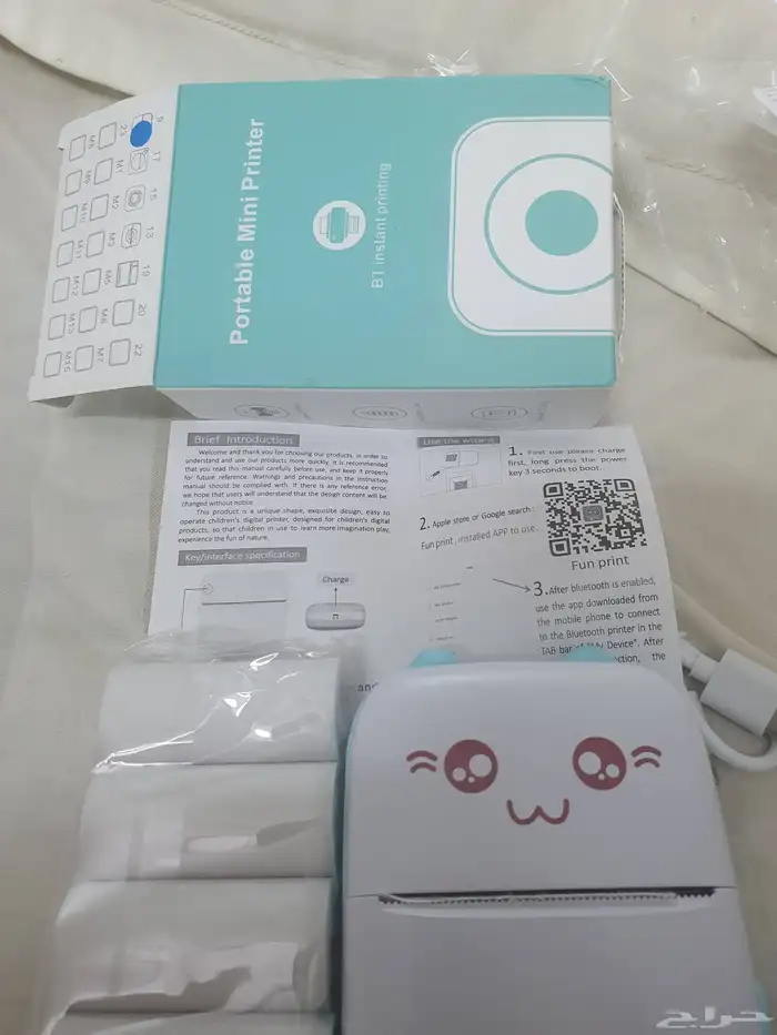 طابعة حرارية لاسلكية 0