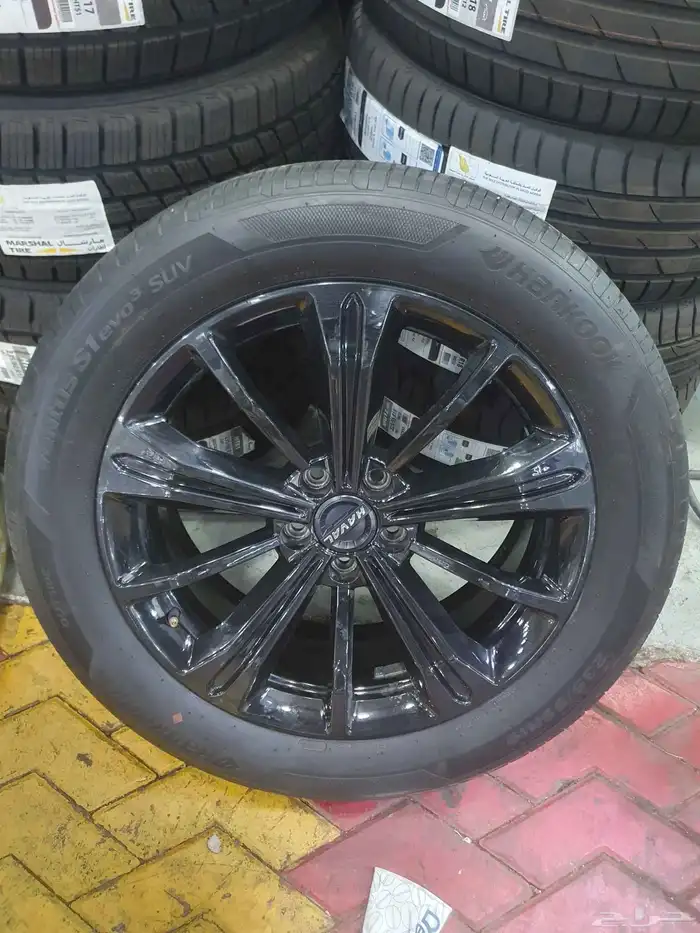 جنوط مرسدس الجوهره وجنوط هافال مقاس 19 7