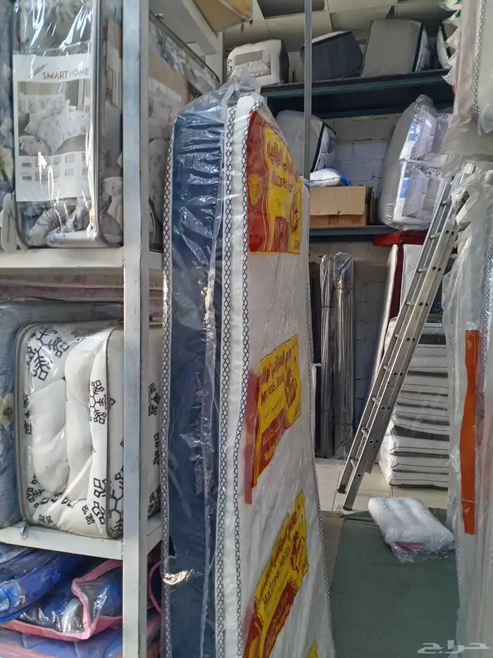 سراير حديد دورين ونفر مراتب ضغط 60 بطانيات لسكن عمال 2