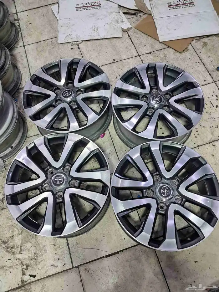 طقم جنوط جيب لاندكروزر كوبي ون مقاس 20 3