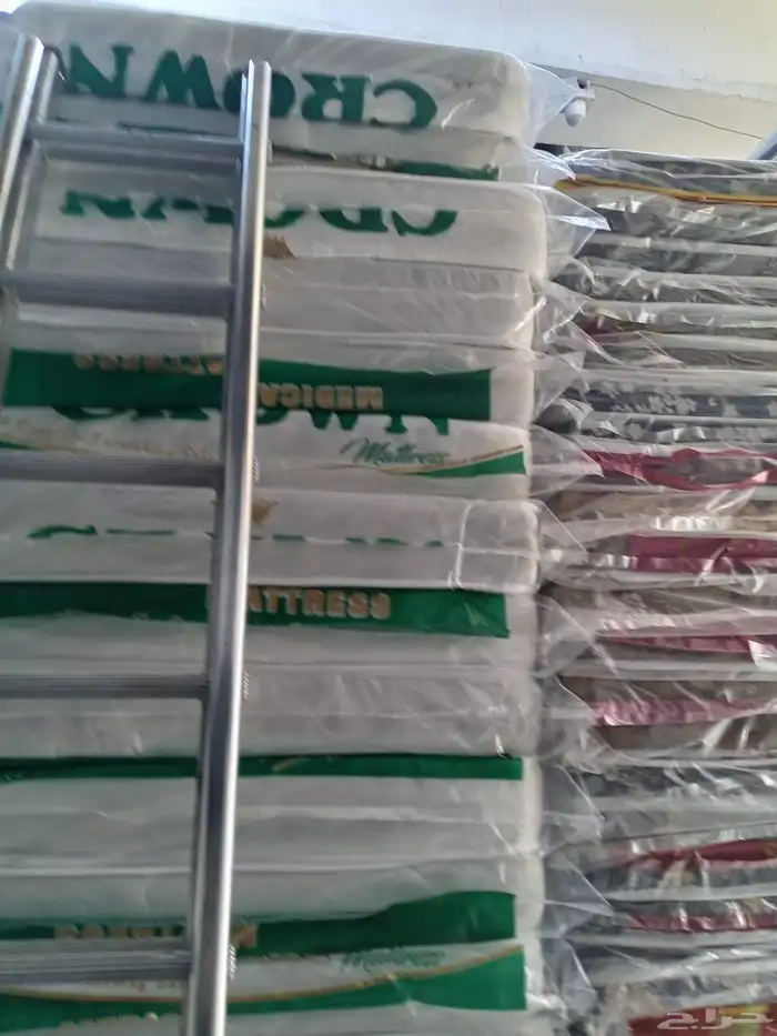 سراير حديد دورين ونفر مراتب ضغط 60 بطانيات لسكن عمال 4